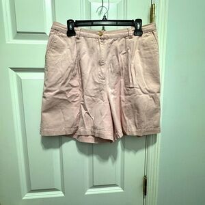 Lauren ralph Lauren size 14 100% cotton shorts pink
